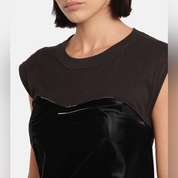 RTA Isabella vinyl minidress size Large - Picture 4 of 16